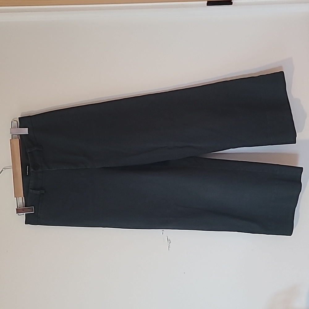 Emerald Green Wide-Leg Pants